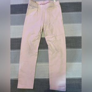Girls light pink leggings